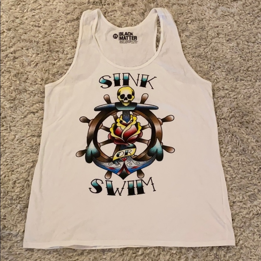 SINK OR SWIM GRAPHIC TANK